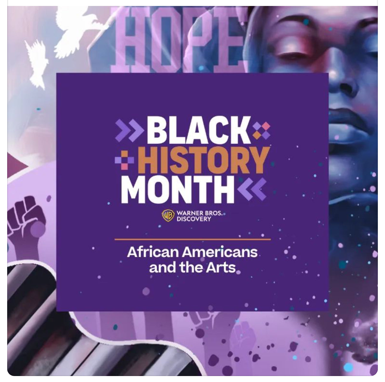 Warner Bros. Discovery Celebrates Black History Month with Chuck Styles Artwork