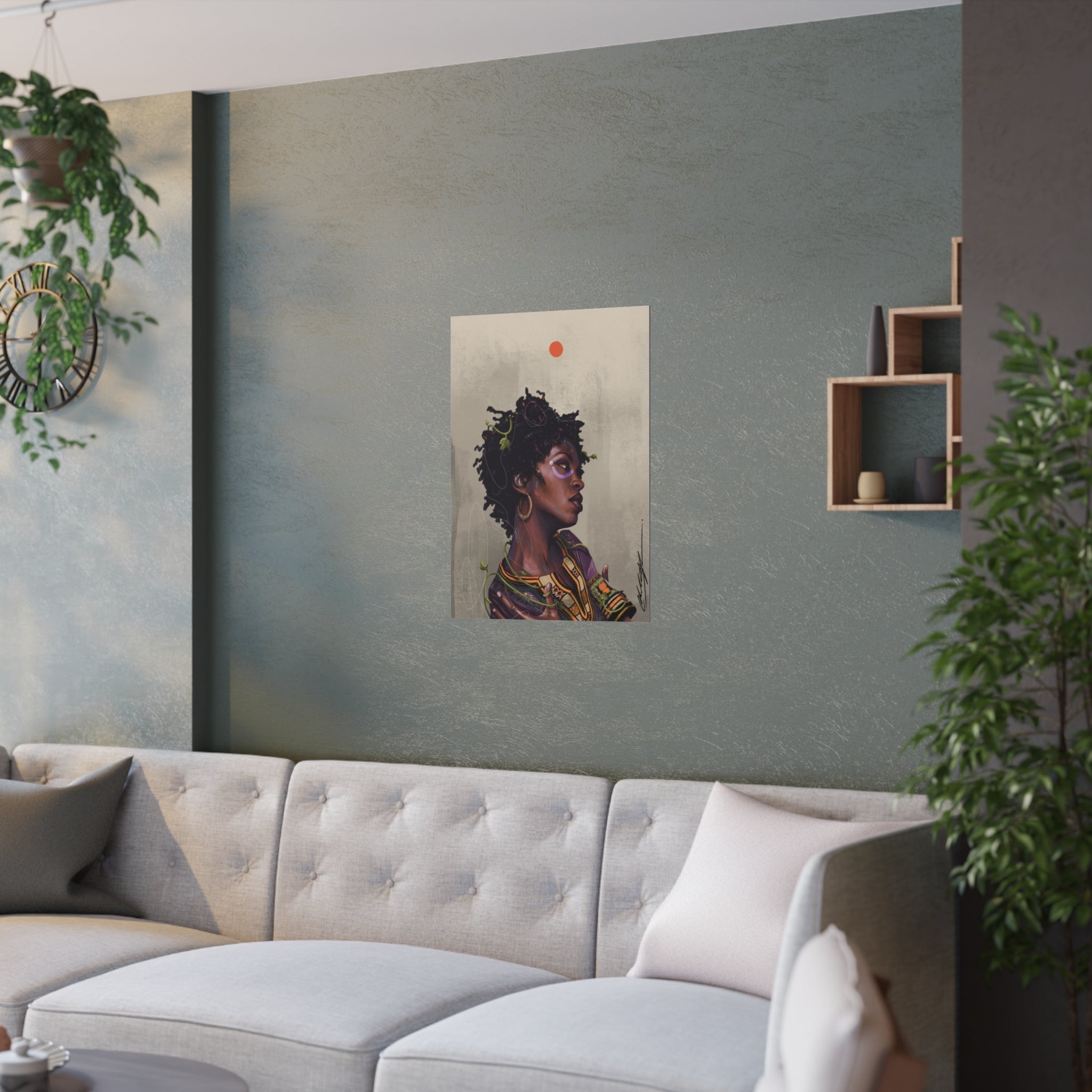 Lauryn Hill Satin Poster
