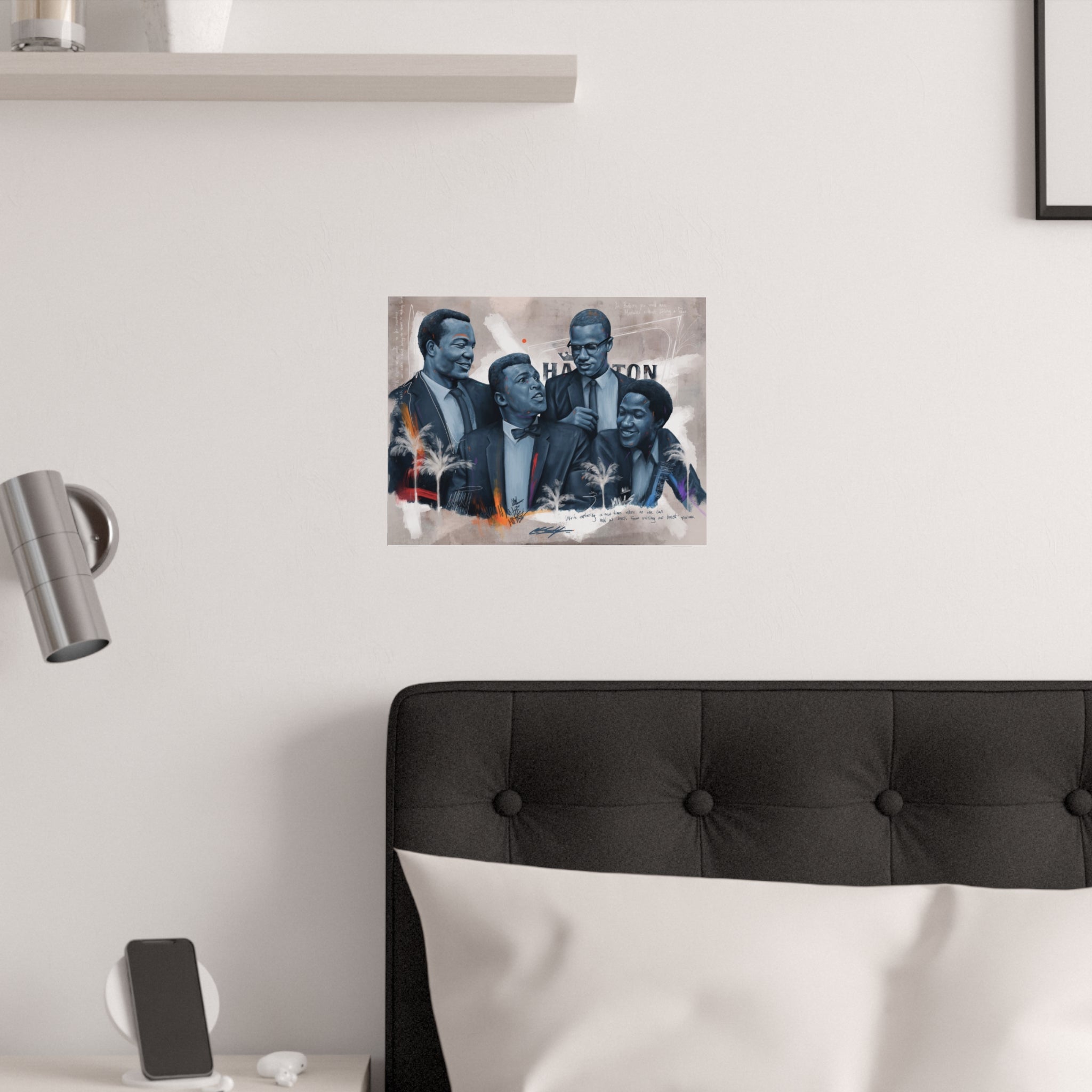 Miami Nights Satin Poster
