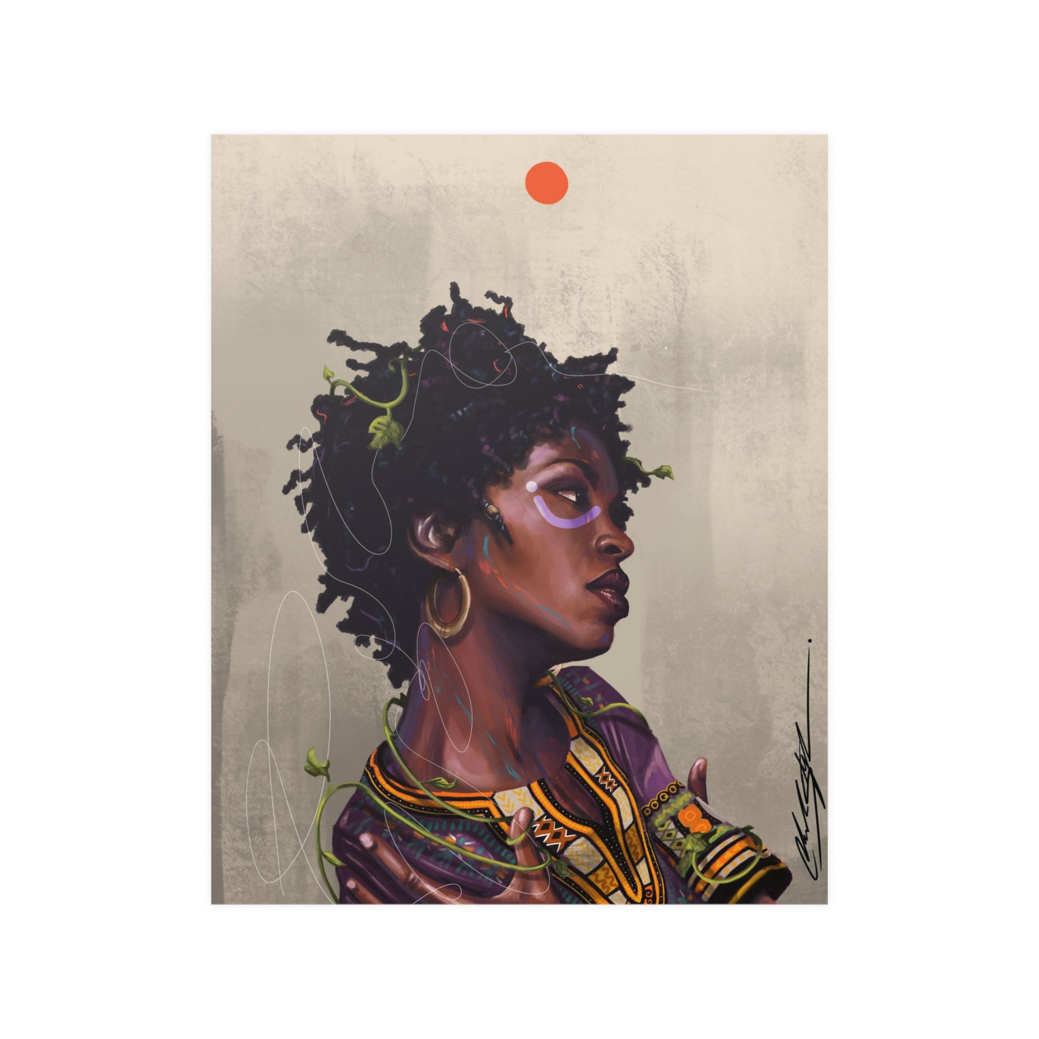 Lauryn Hill Satin Poster