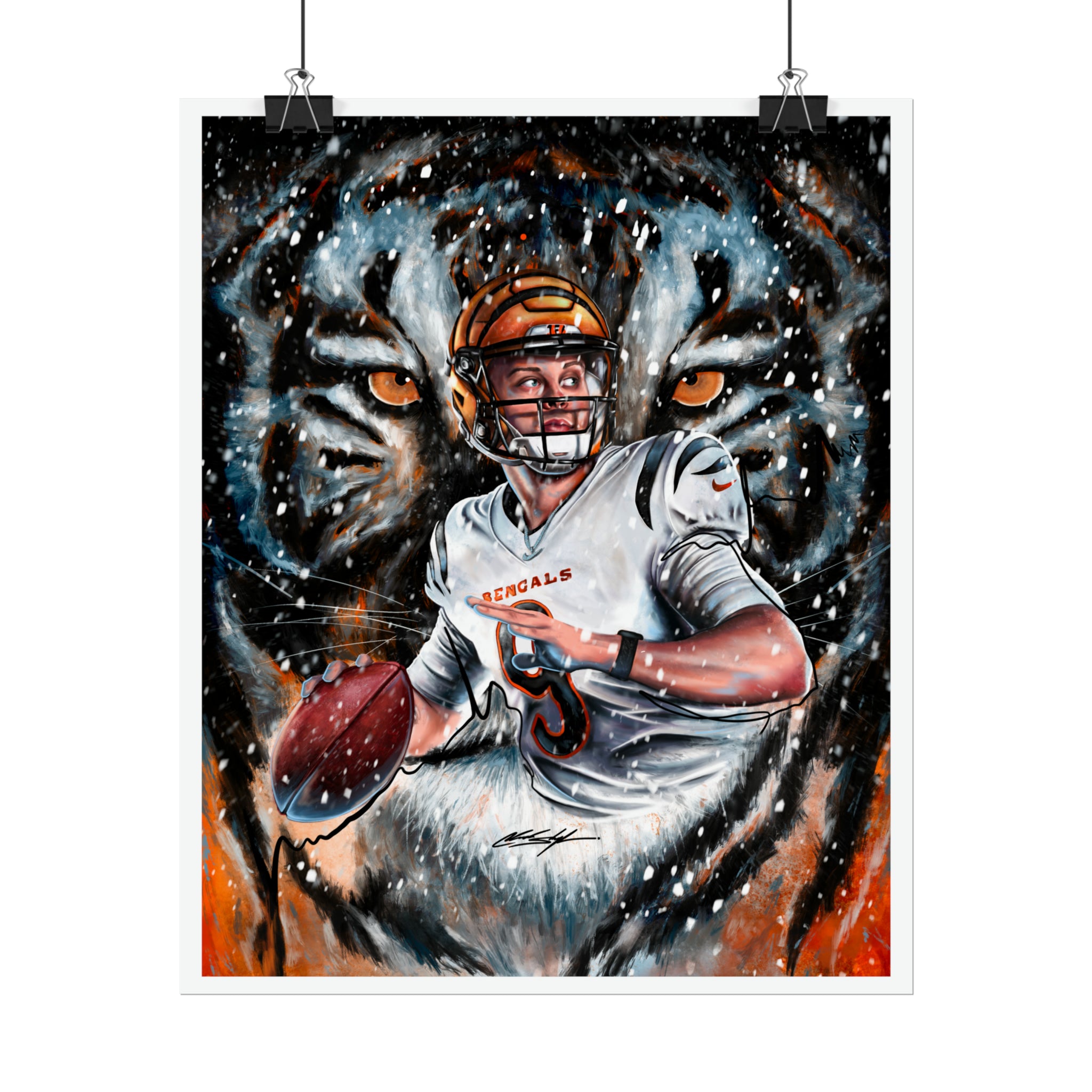 Joe Burrow Poster