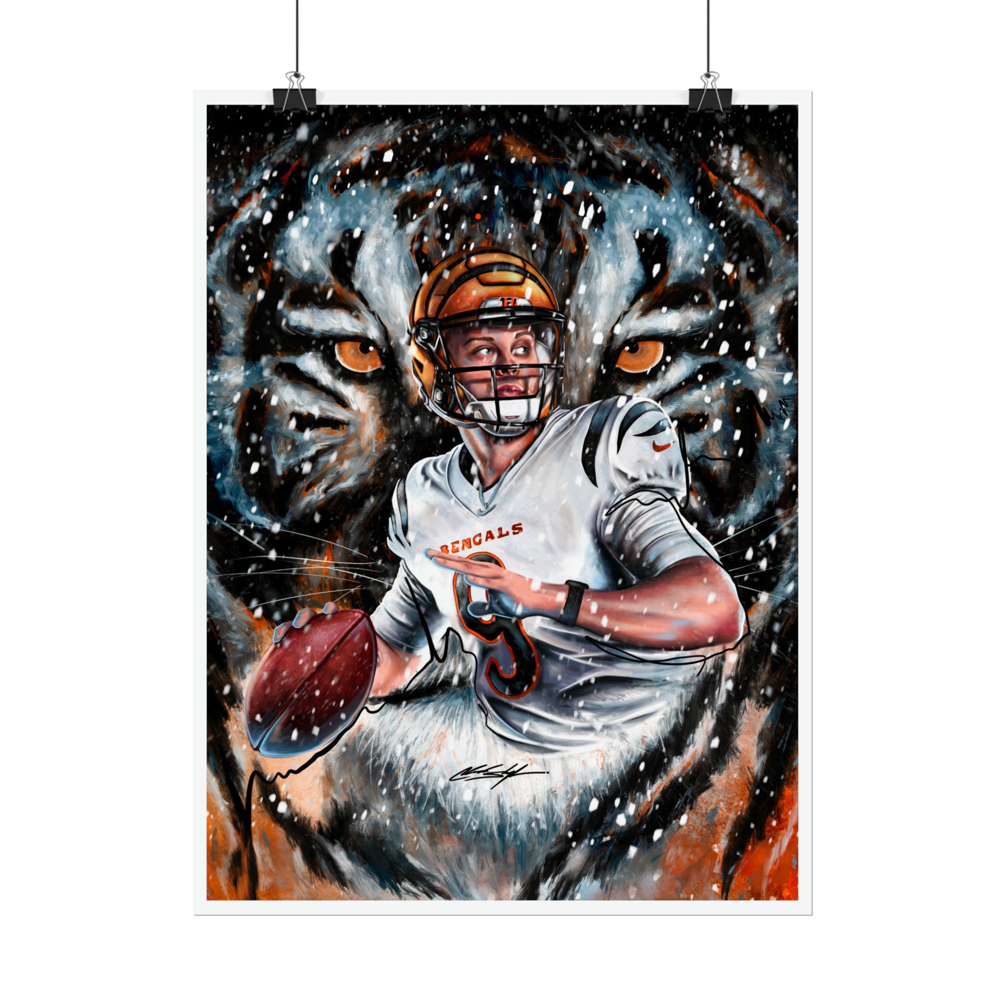 Joe Burrow Poster