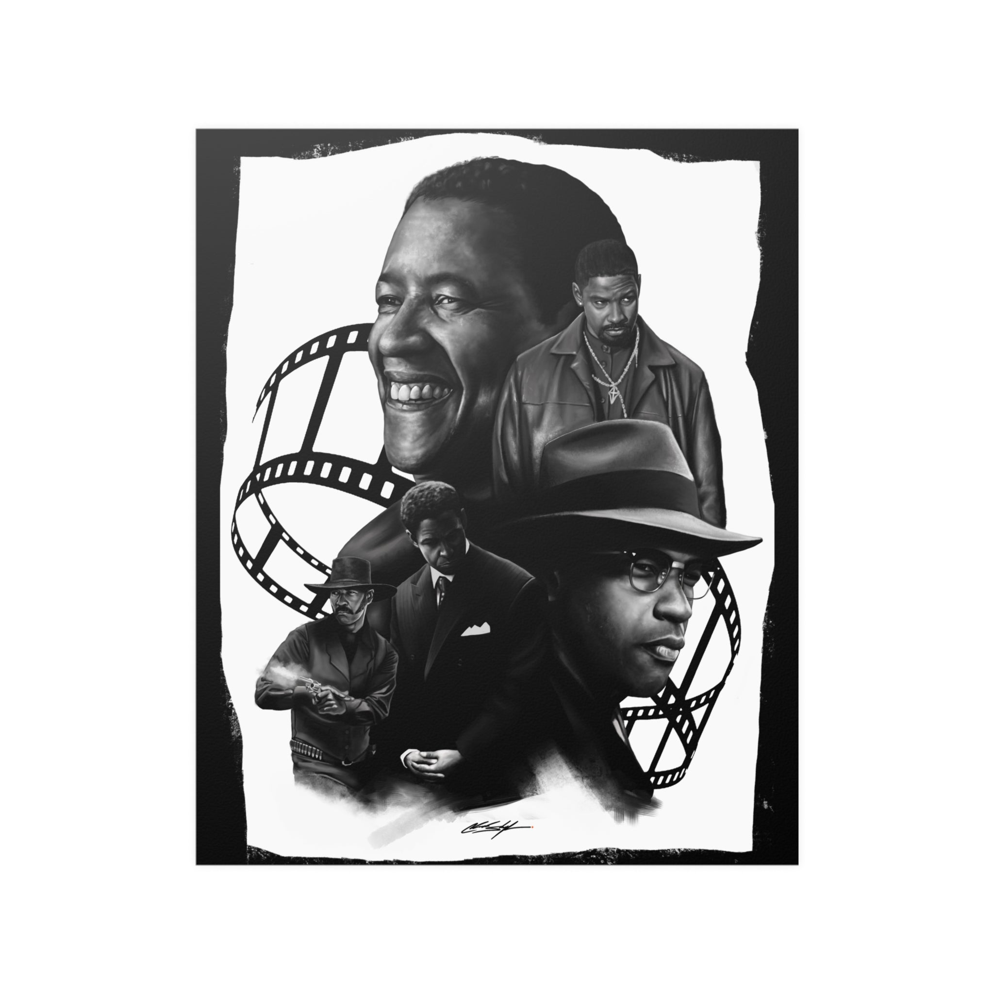 Denzel Satin Poster