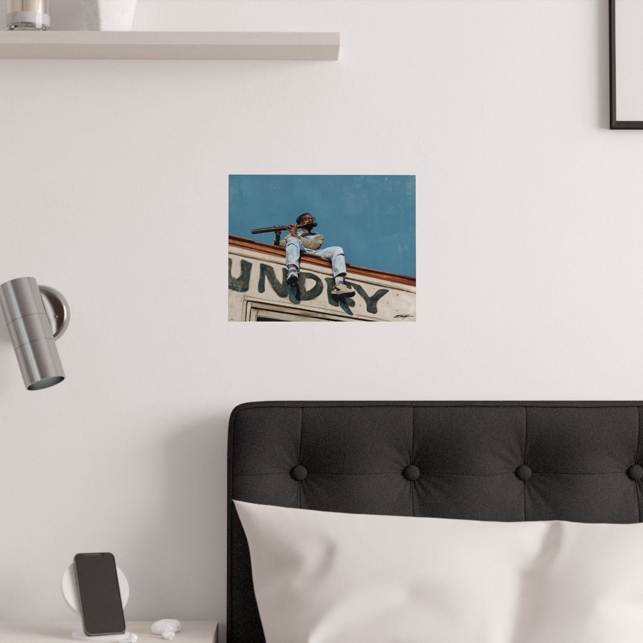 Laundry Service Satin Poster