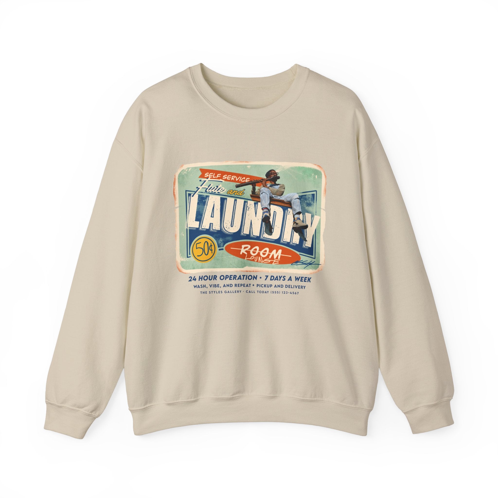 Laundry Lounge Crewneck Merch