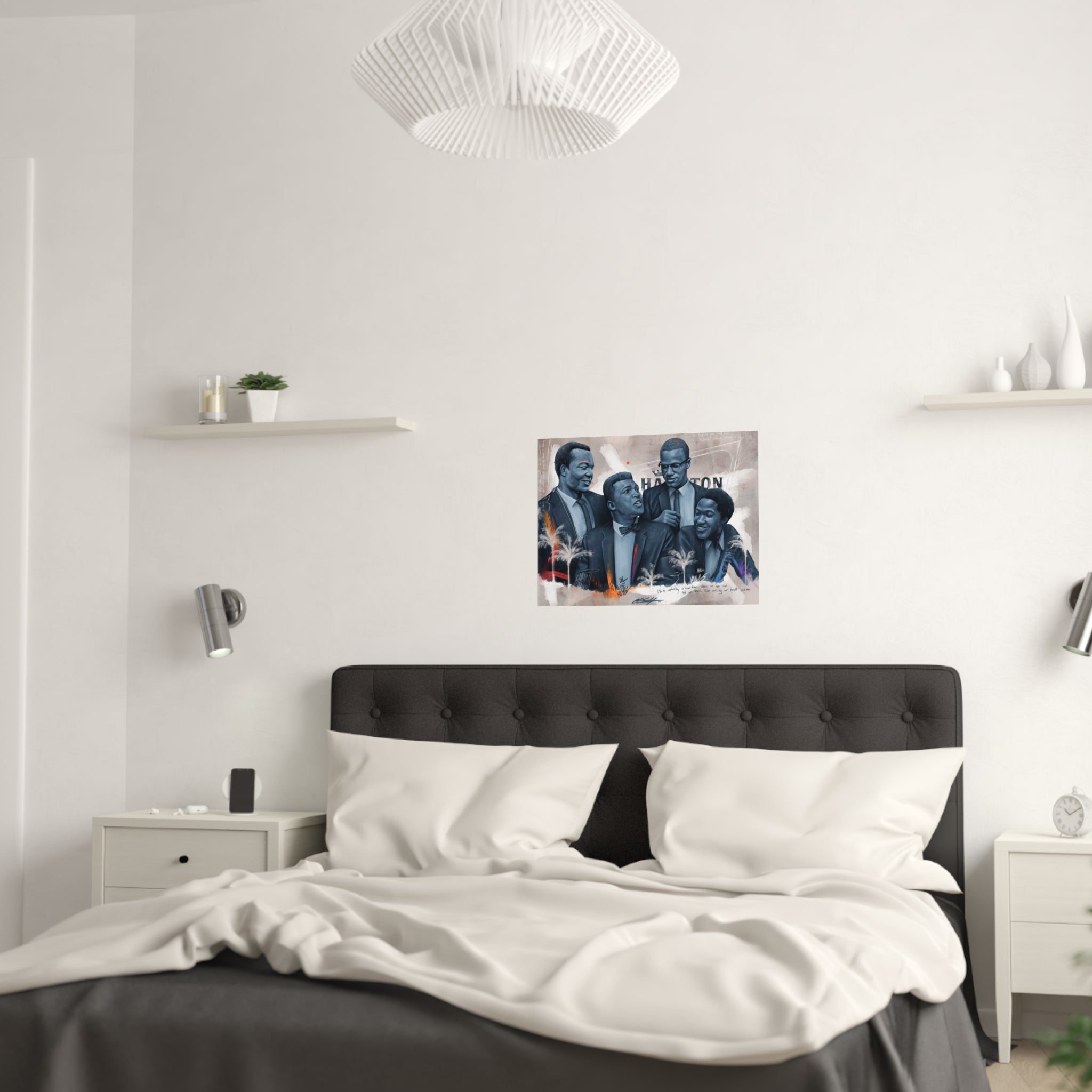 Miami Nights Satin Poster