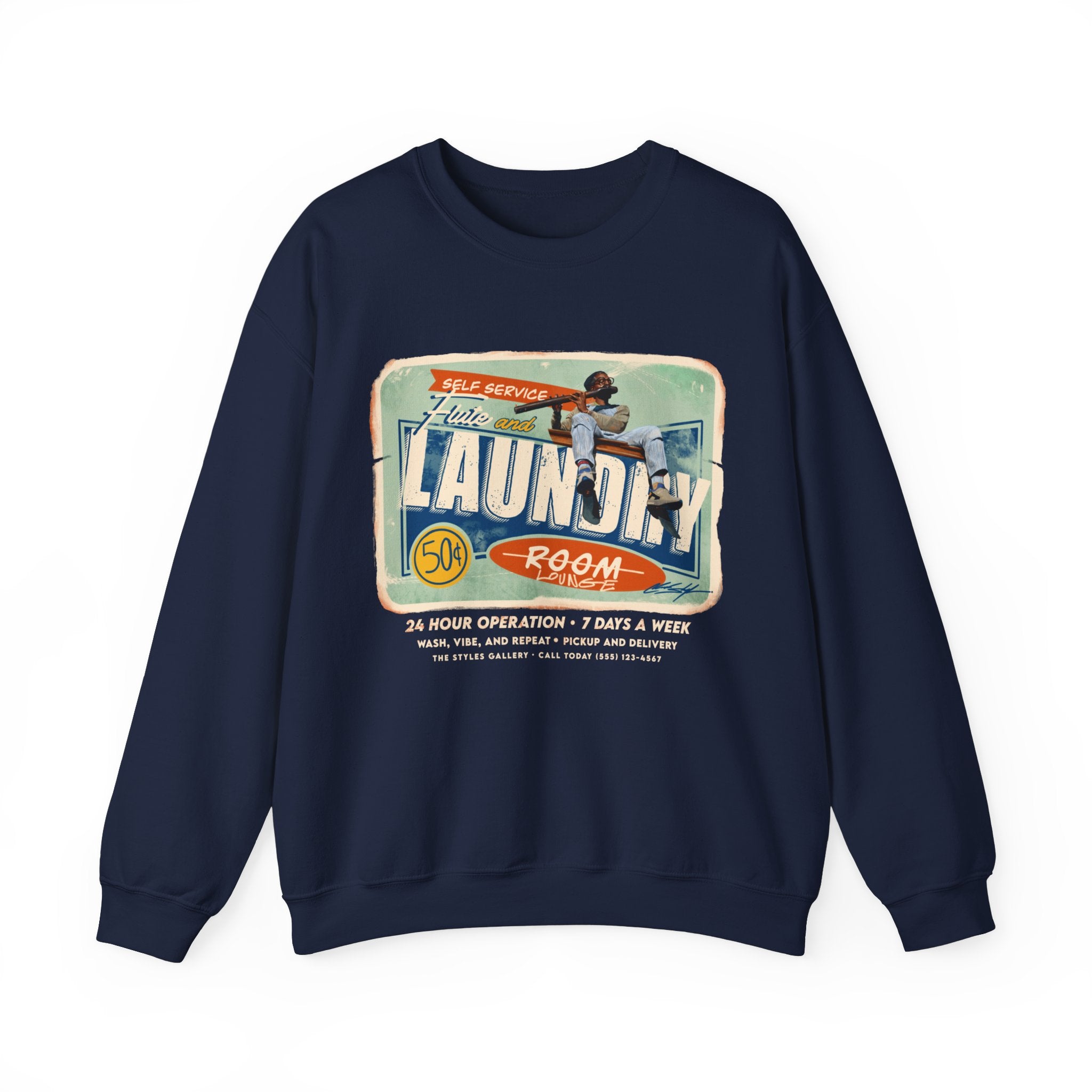 Laundry Lounge Crewneck Merch