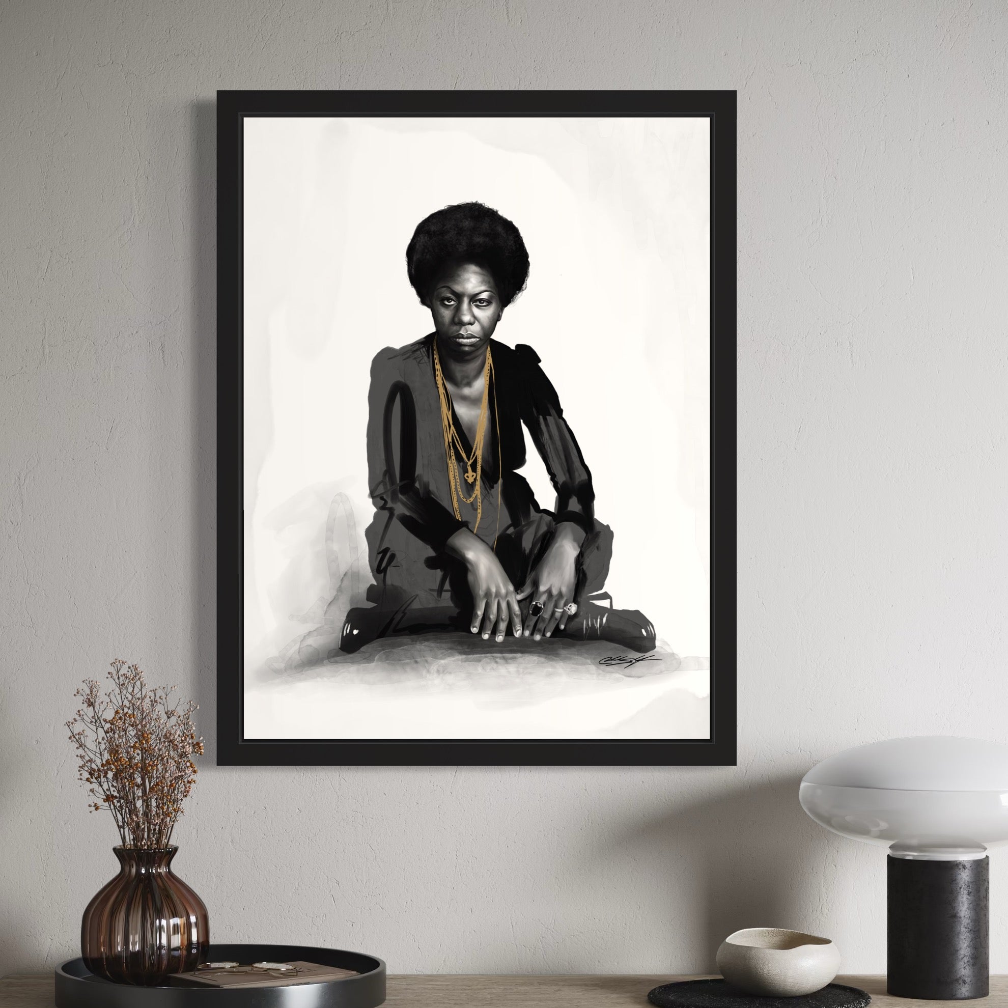 Nina Simone Misunderstood | Contemporary Wall Art