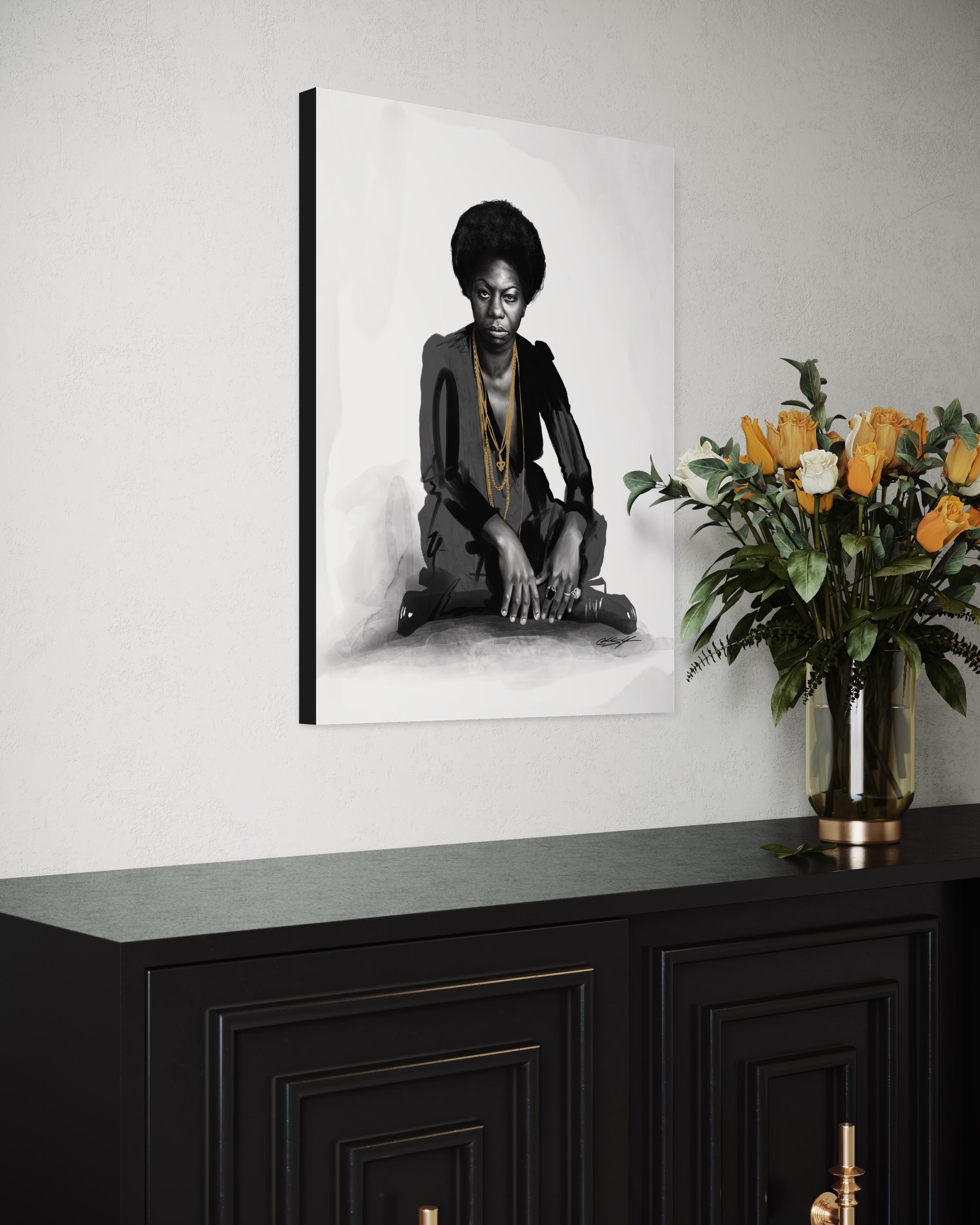 Nina Simone Misunderstood | Contemporary Wall Art