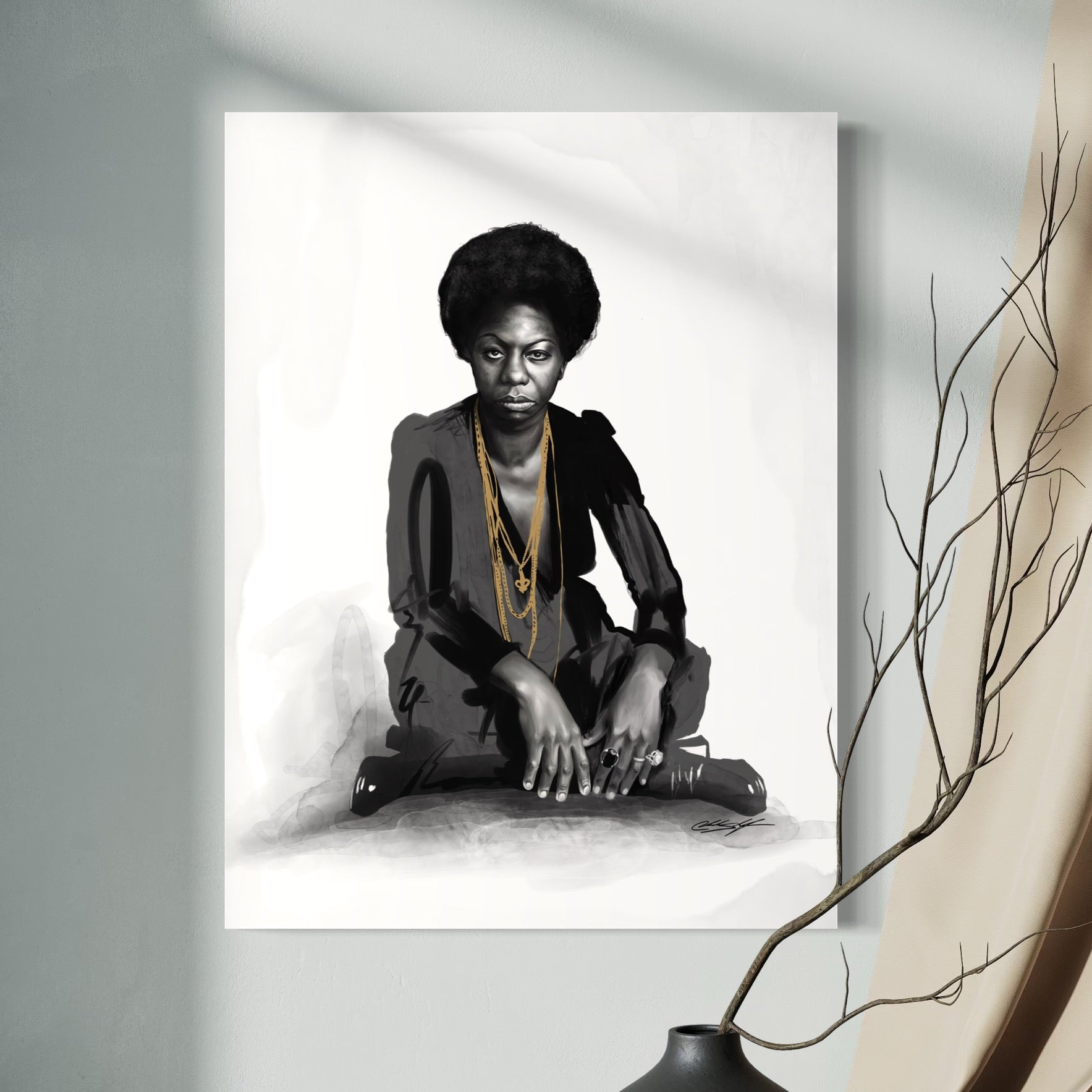 Nina Simone Misunderstood | Contemporary Wall Art
