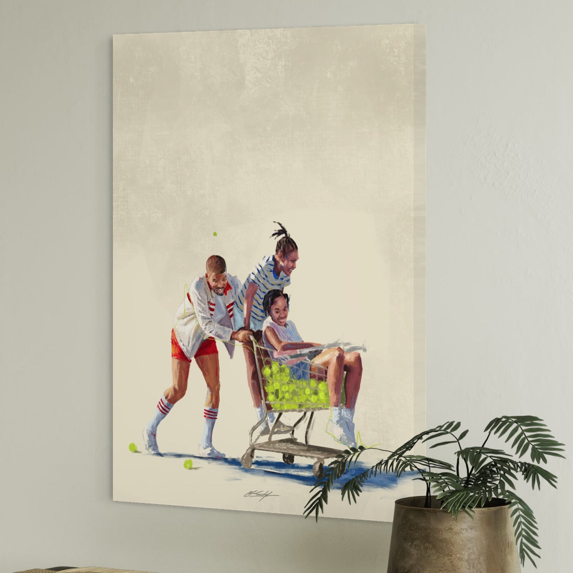 Tennis Dad | Contemporary Wall Art