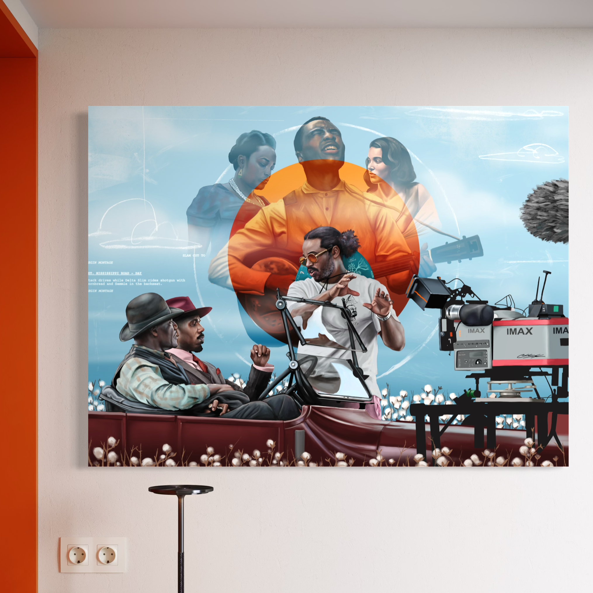 Sinners The Art of Storytelling | Contemporary Wall Art