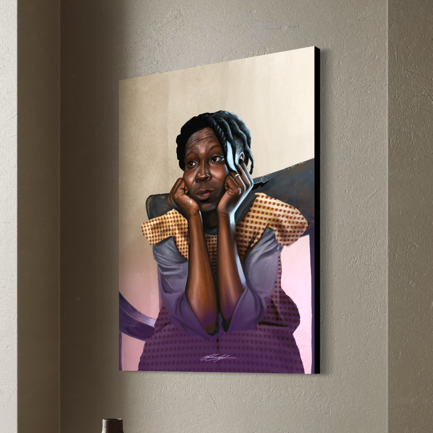 Color Purple | Contemporary Wall Art