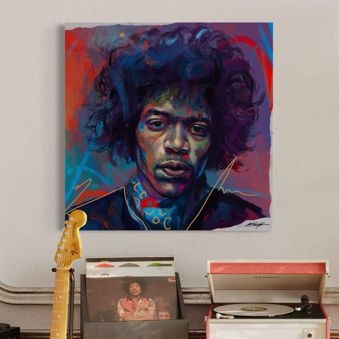 Hendrix Original Artwork