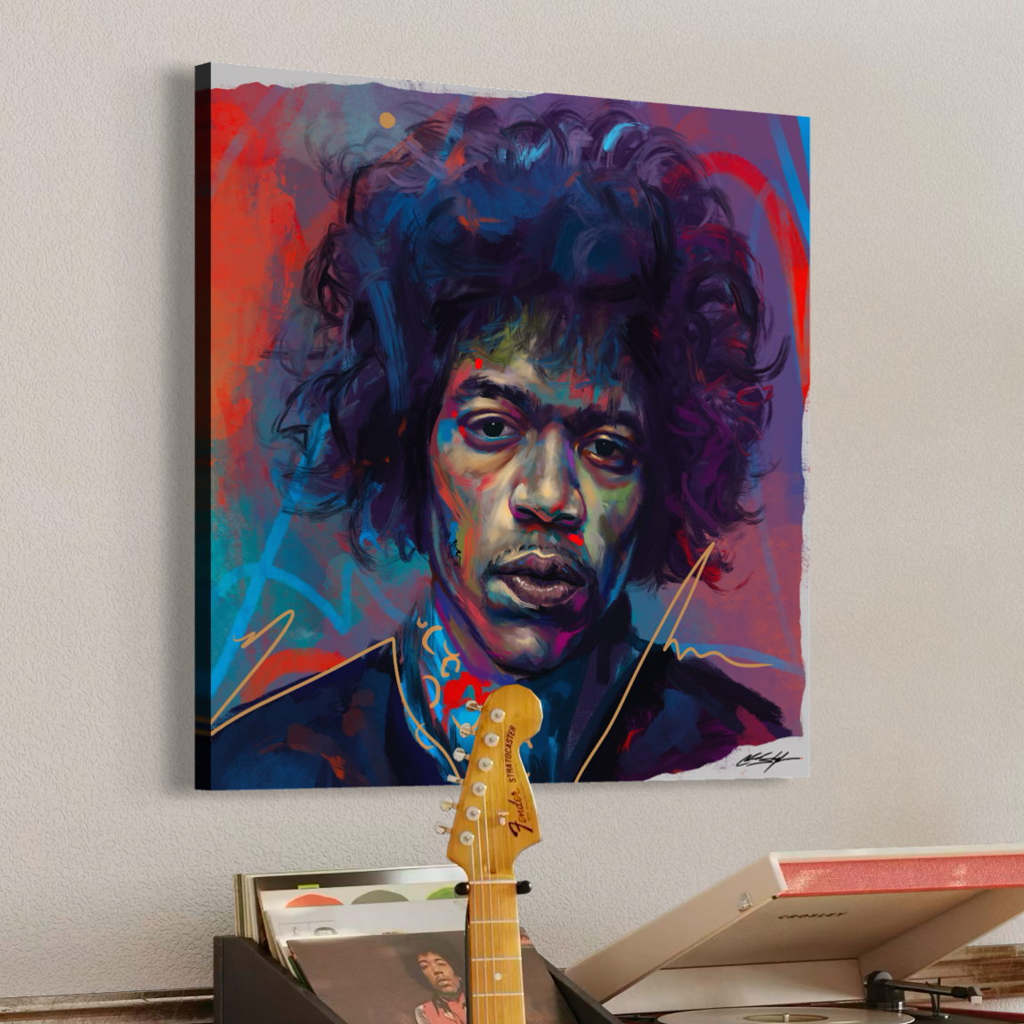 Hendrix Original Artwork
