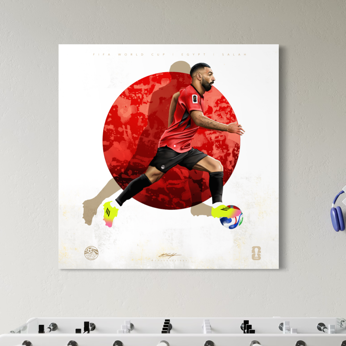World Cup Series: Spain Egypt Salah