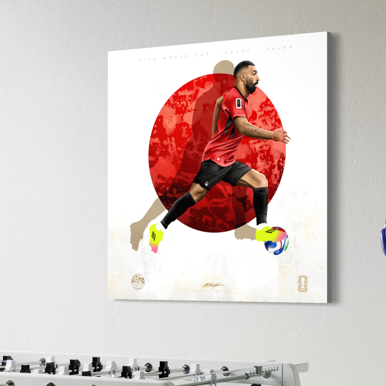 World Cup Series: Spain Egypt Salah