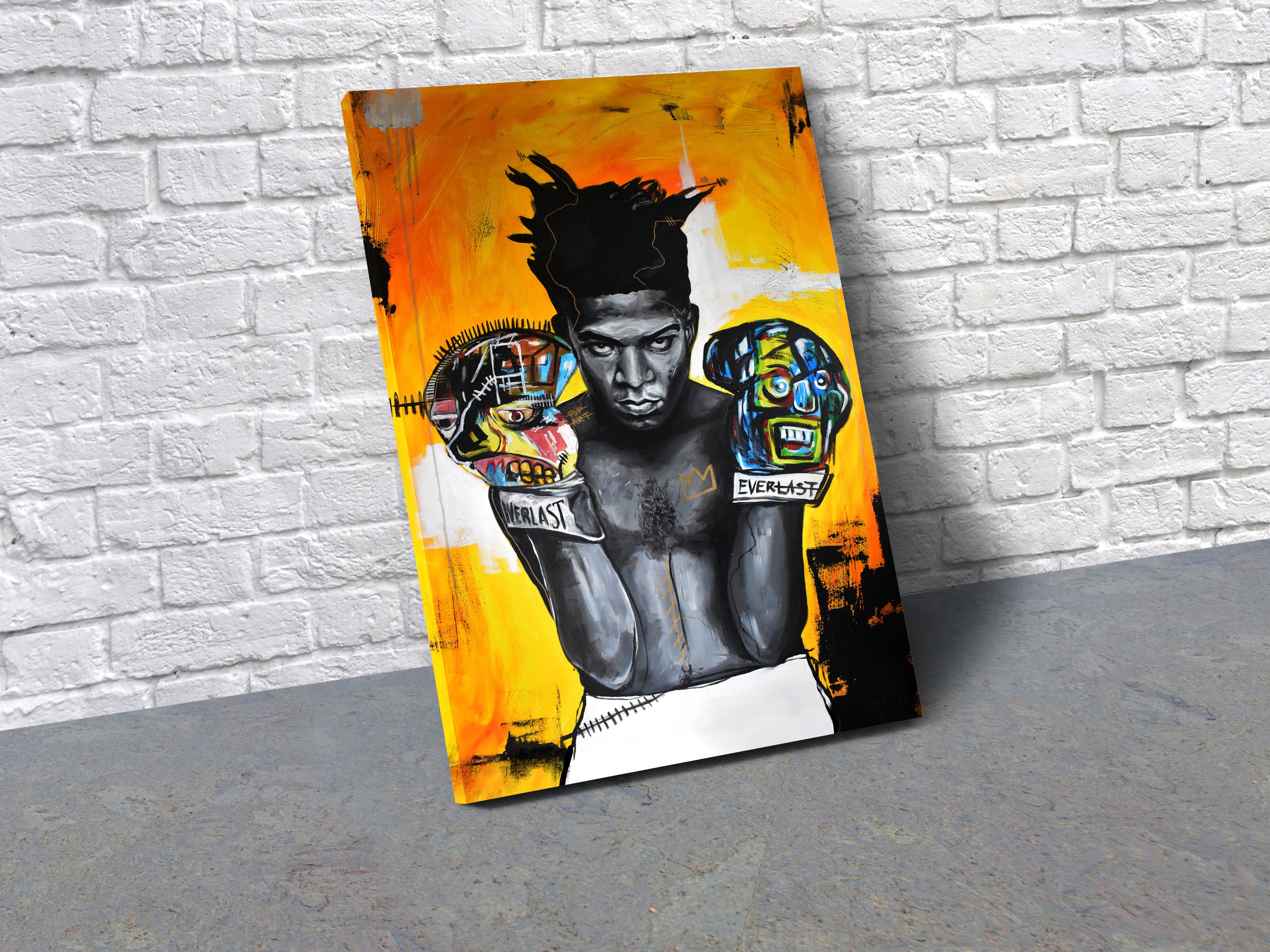 Basquiat Radiant Hands