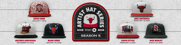 Chicago Bulls Artist Hat Series