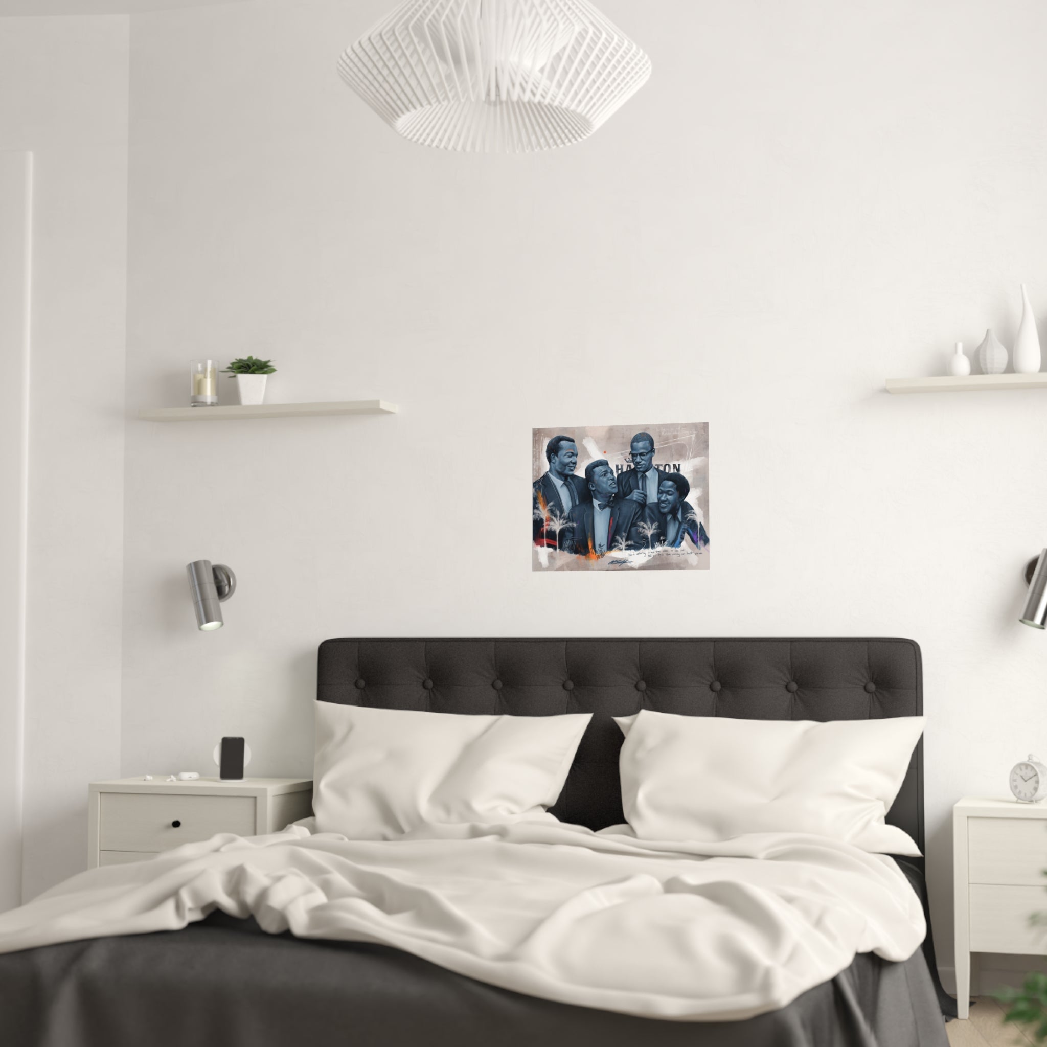 Miami Nights Satin Poster