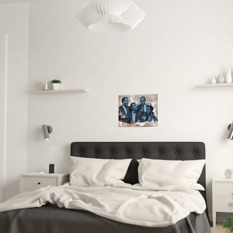 Miami Nights Satin Poster