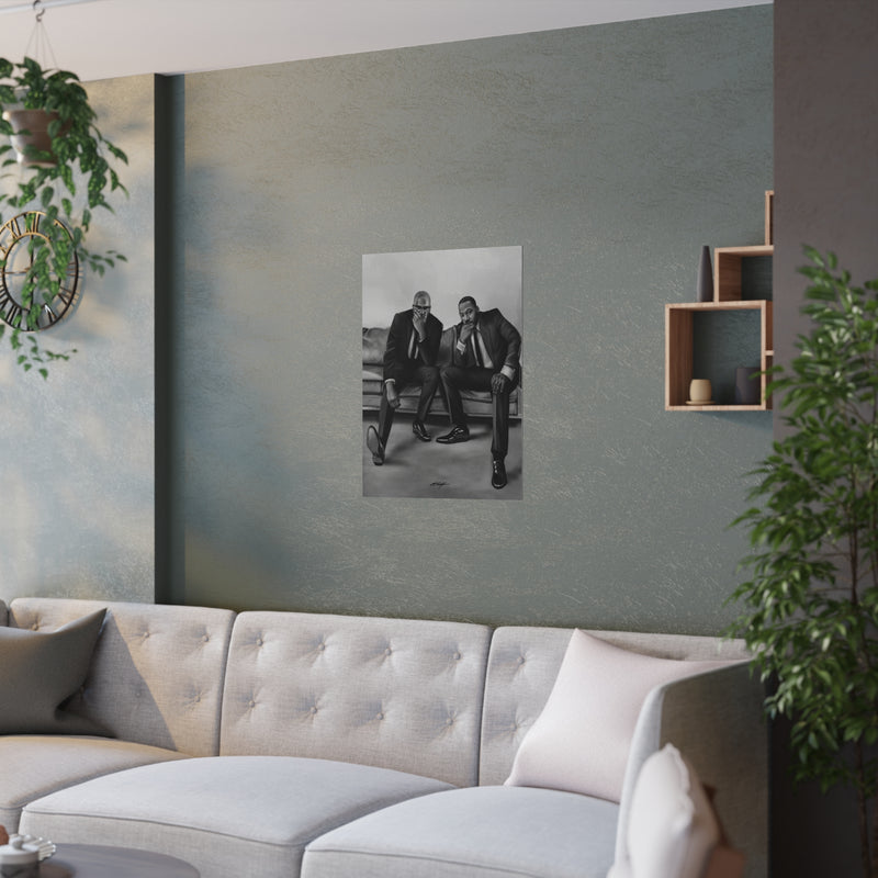 Black Tie Legacy Satin Poster