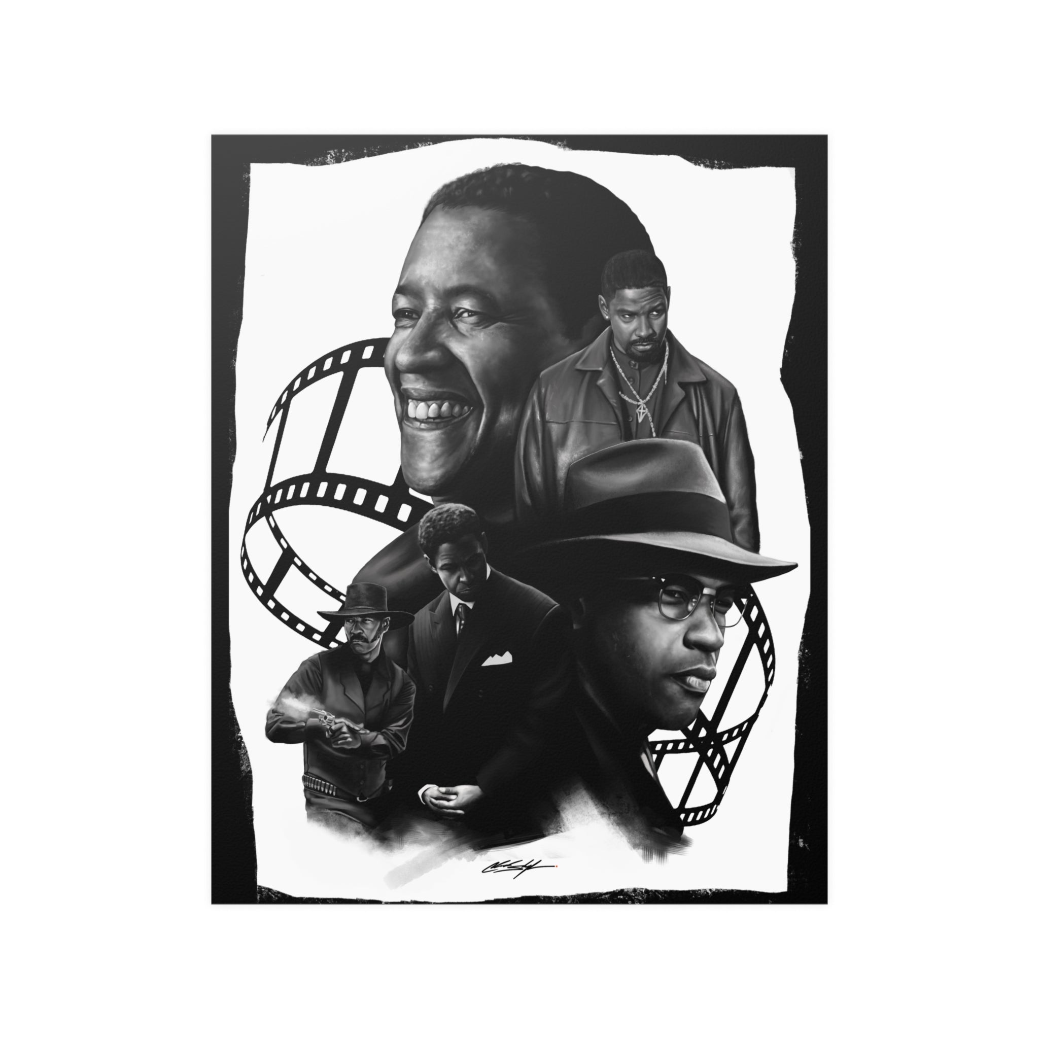 Denzel Satin Poster