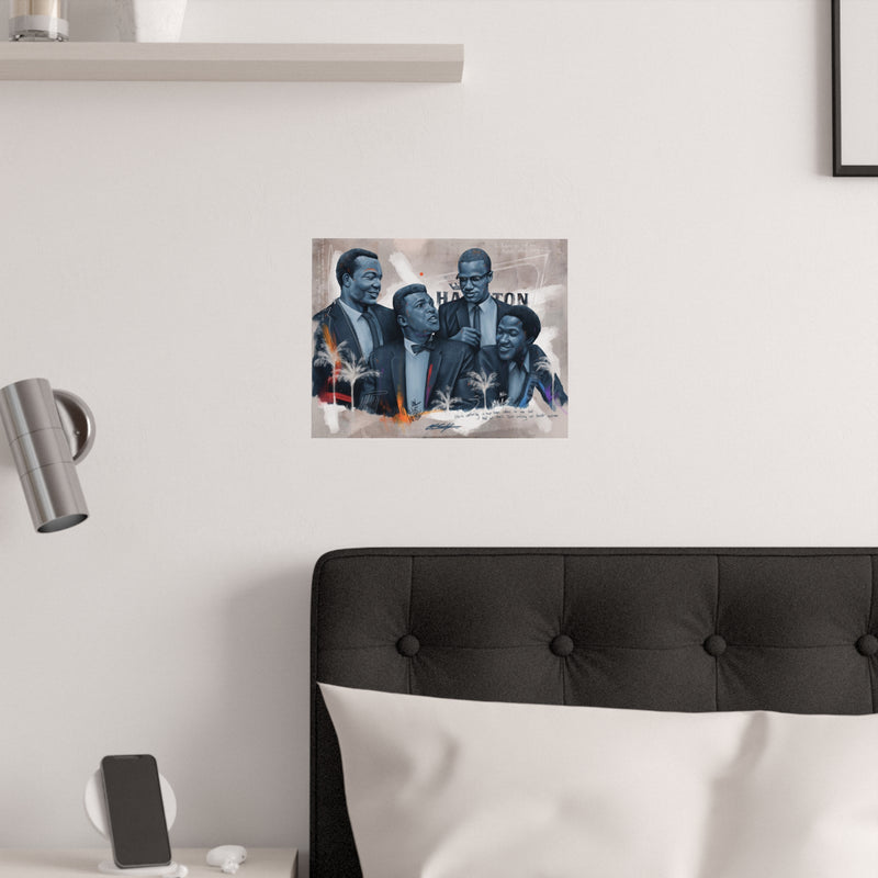 Miami Nights Satin Poster