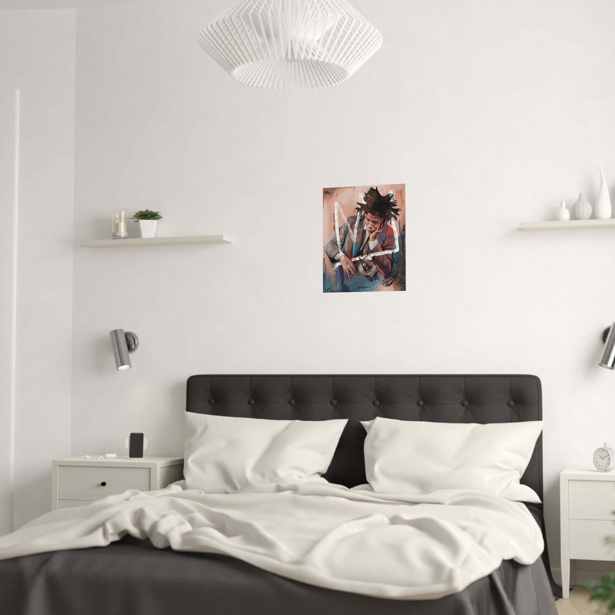 Basquiat Satin Poster