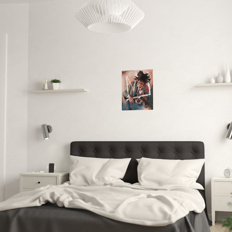 Basquiat Satin Poster