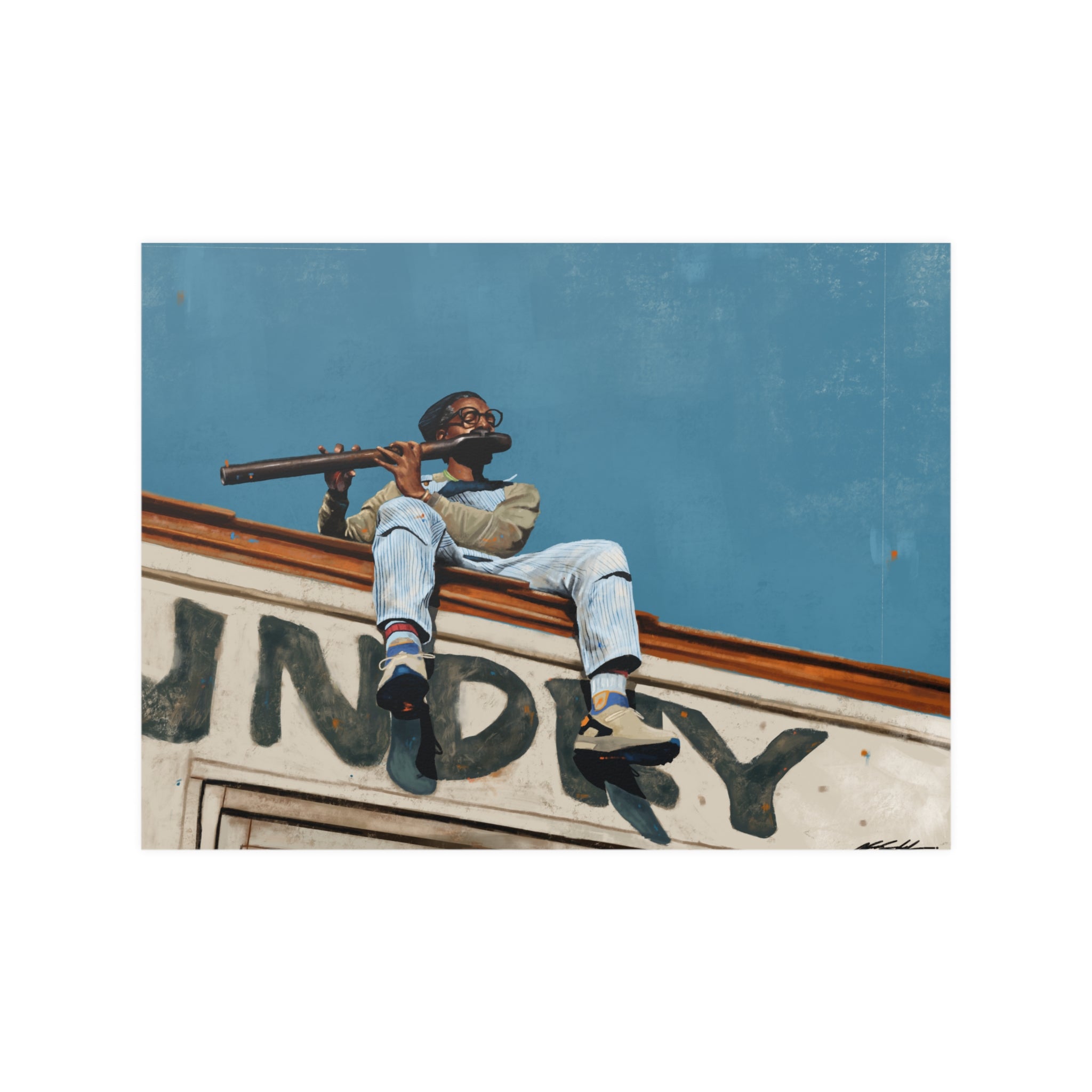 Laundry Service Satin Poster