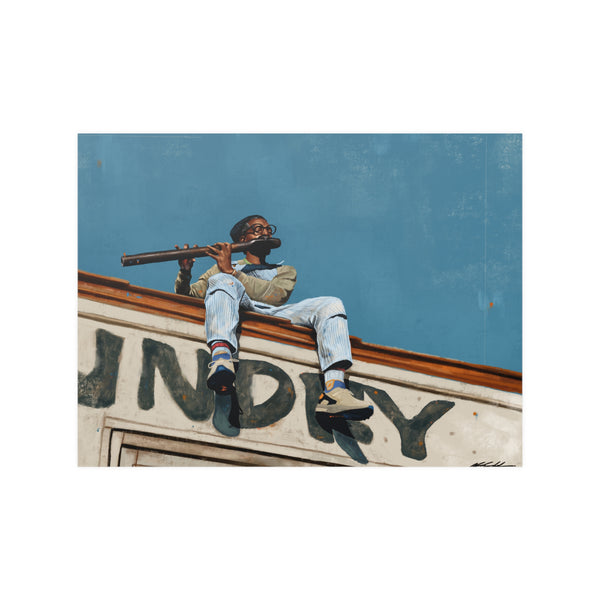 Laundry Service Satin Poster