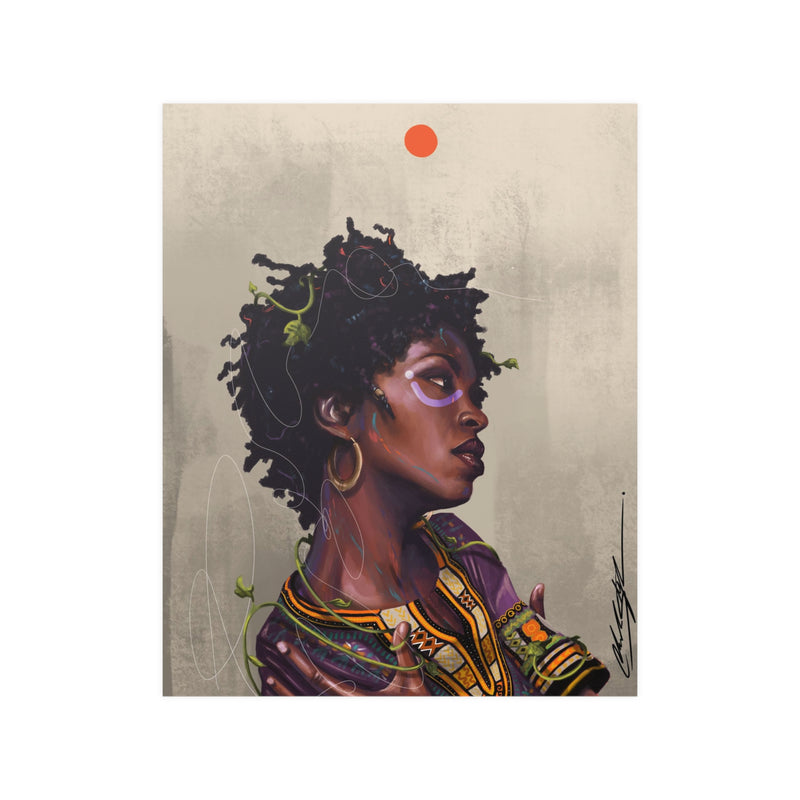 Lauryn Hill Satin Poster