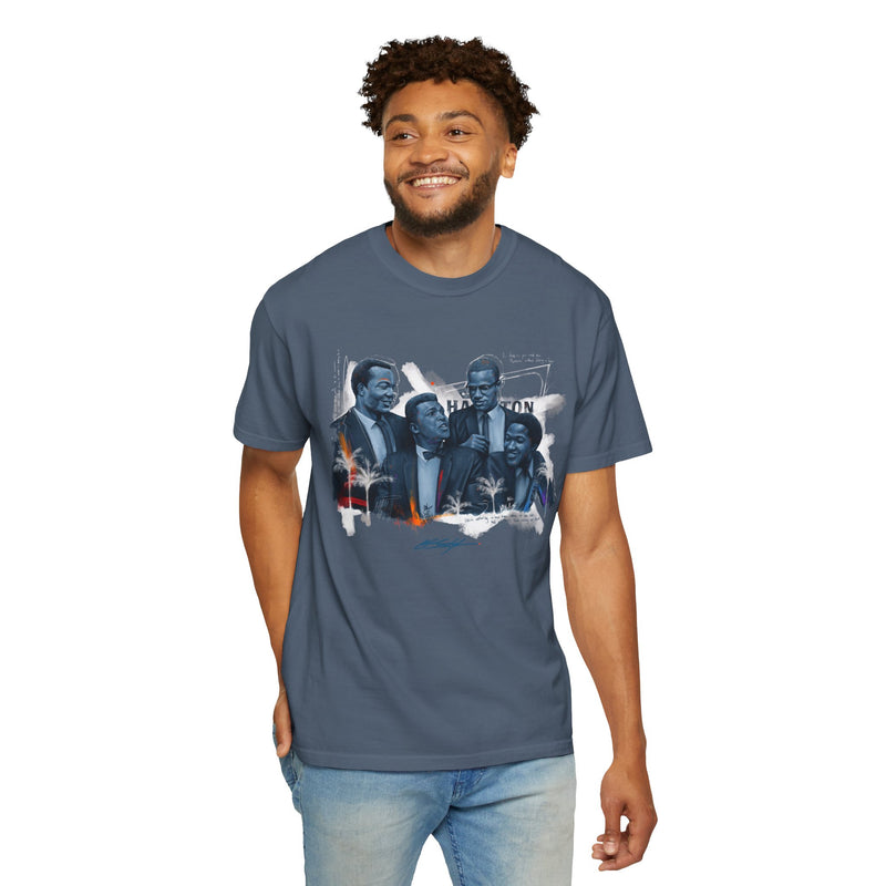 Miami Nights Unisex Garment-Dyed T-shirt