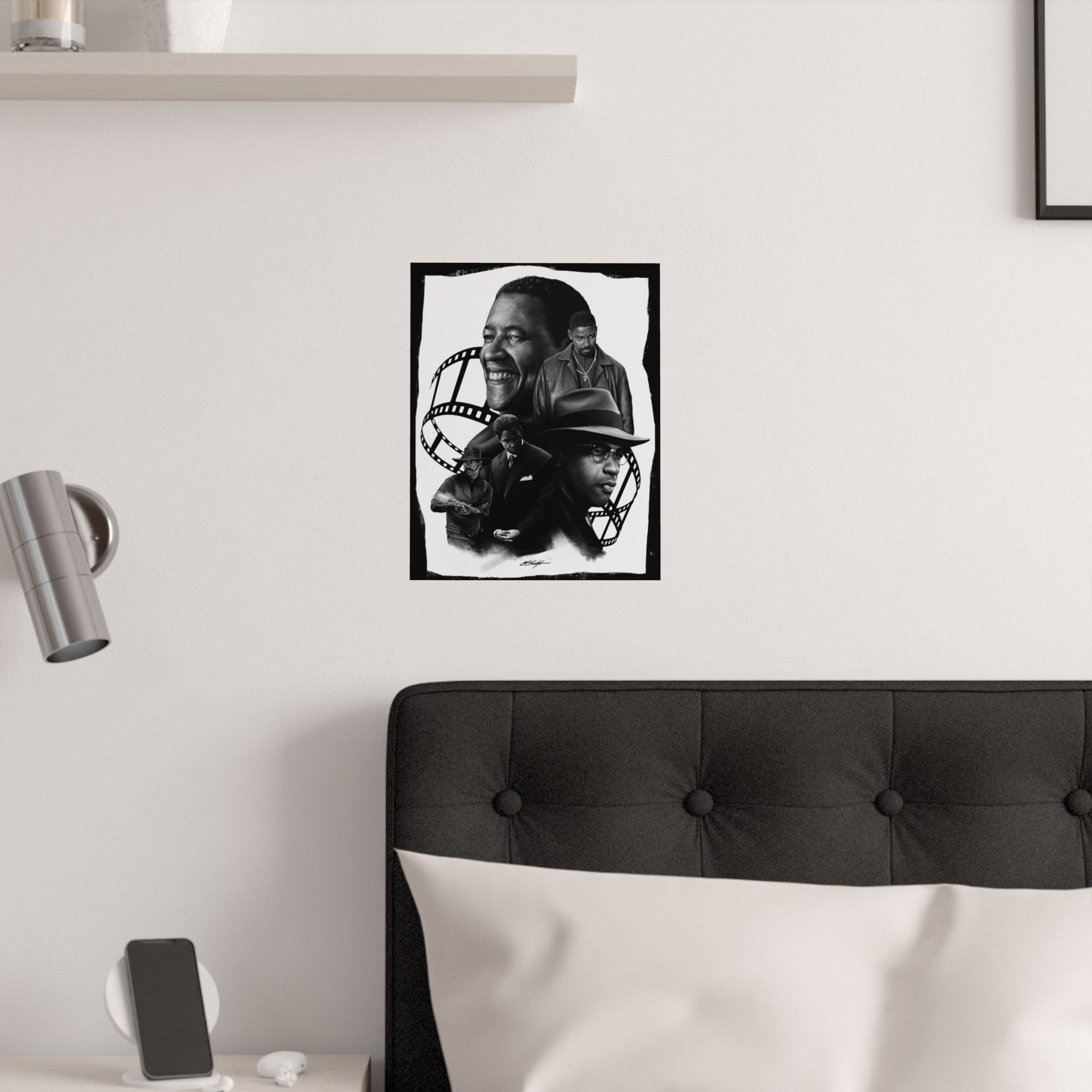 Denzel Satin Poster