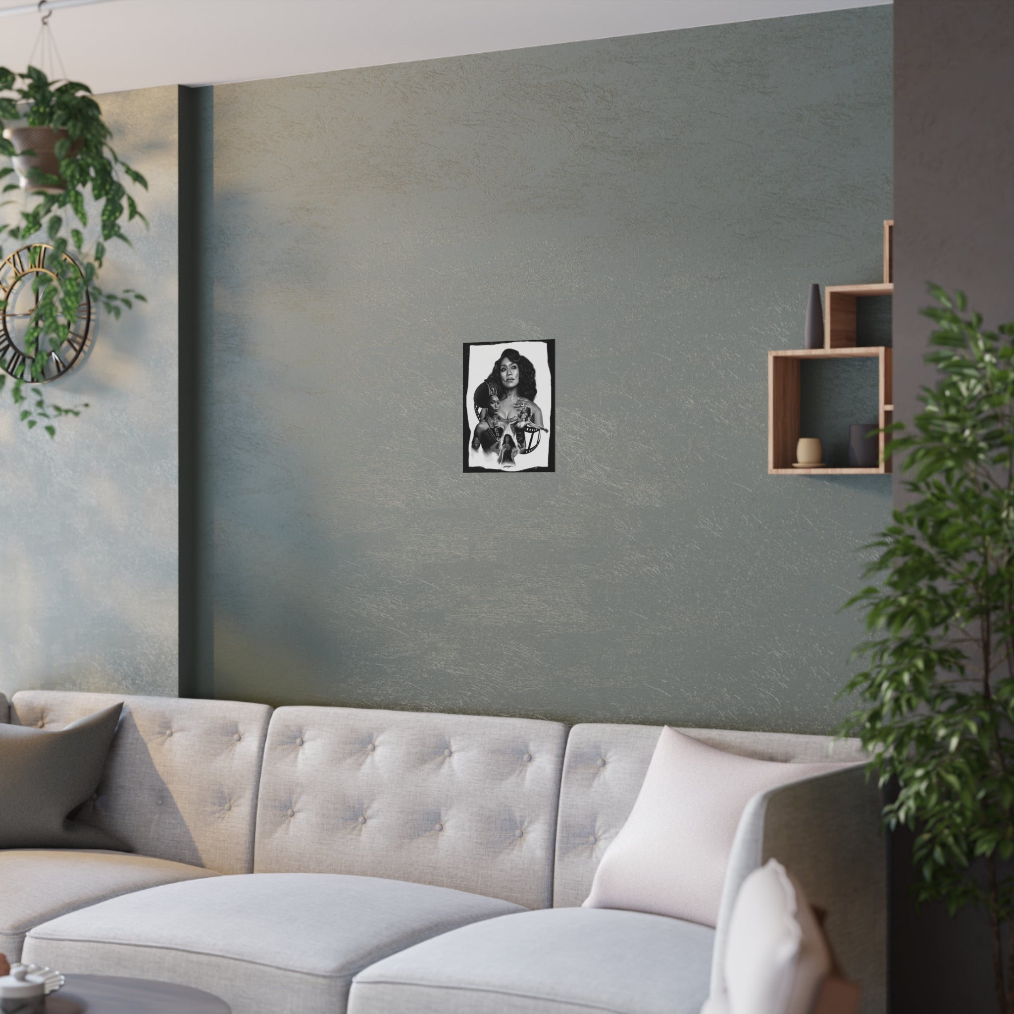 Bassett Satin Poster