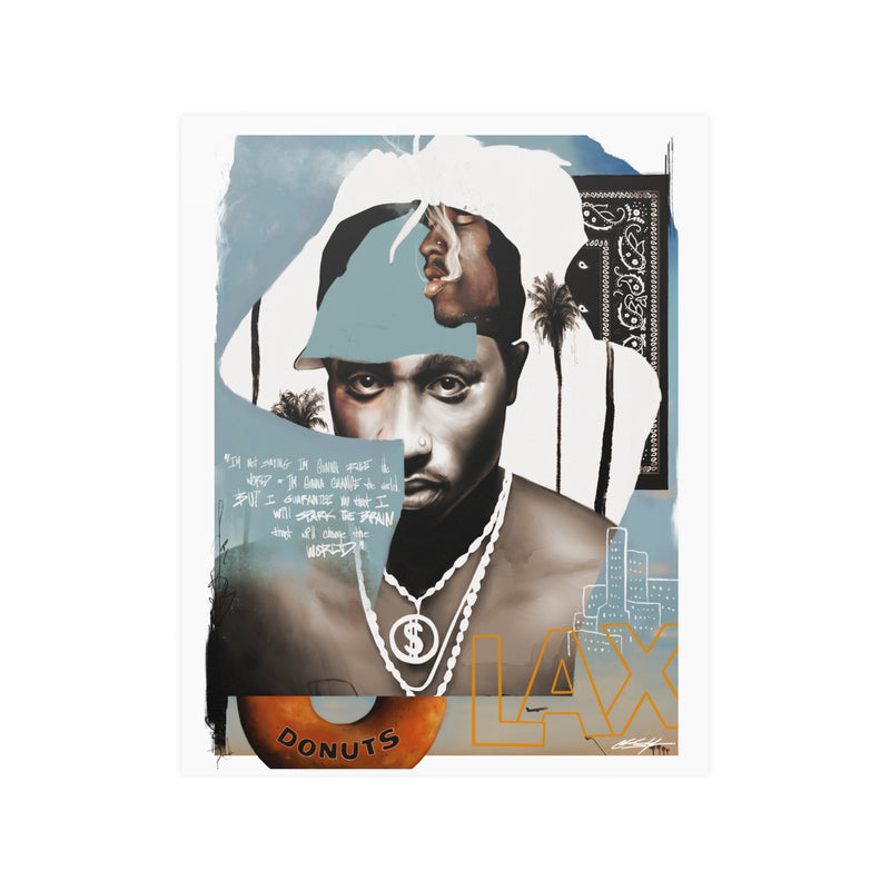 California Love Satin Poster