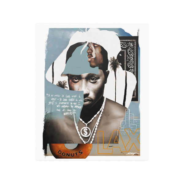 California Love Satin Poster