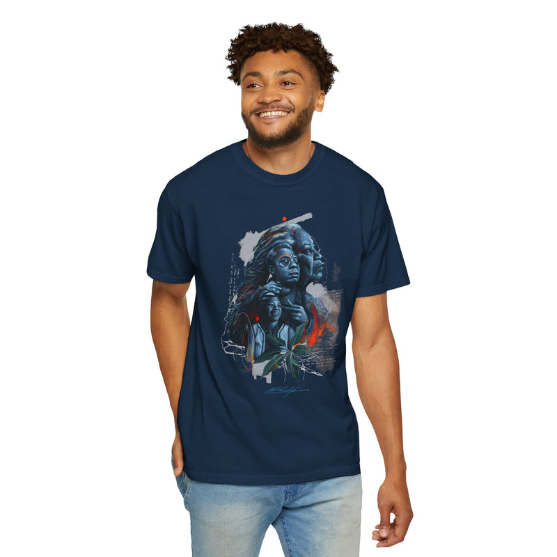 Words of Power Unisex Garment-Dyed T-shirt