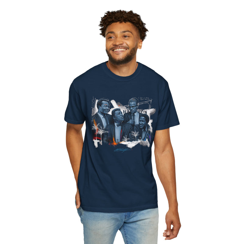 Miami Nights Unisex Garment-Dyed T-shirt