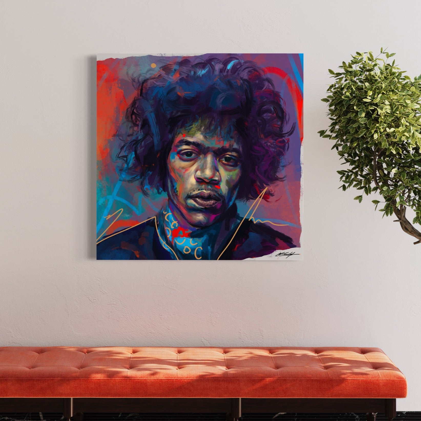 Hendrix Original Artwork