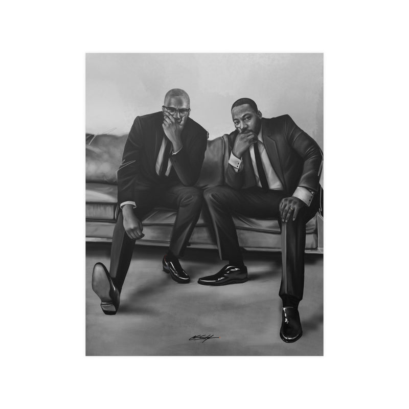 Black Tie Legacy Satin Poster