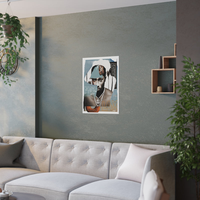 California Love Satin Poster