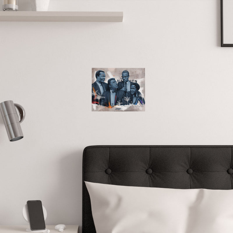 Miami Nights Satin Poster