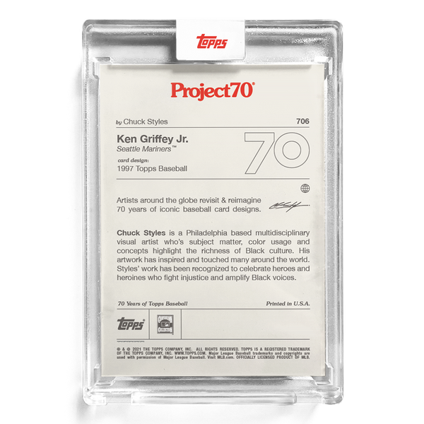 Topps Ken Griffey Jr Project70 Card