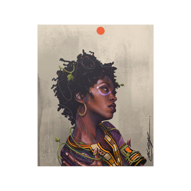 Lauryn Hill Satin Poster