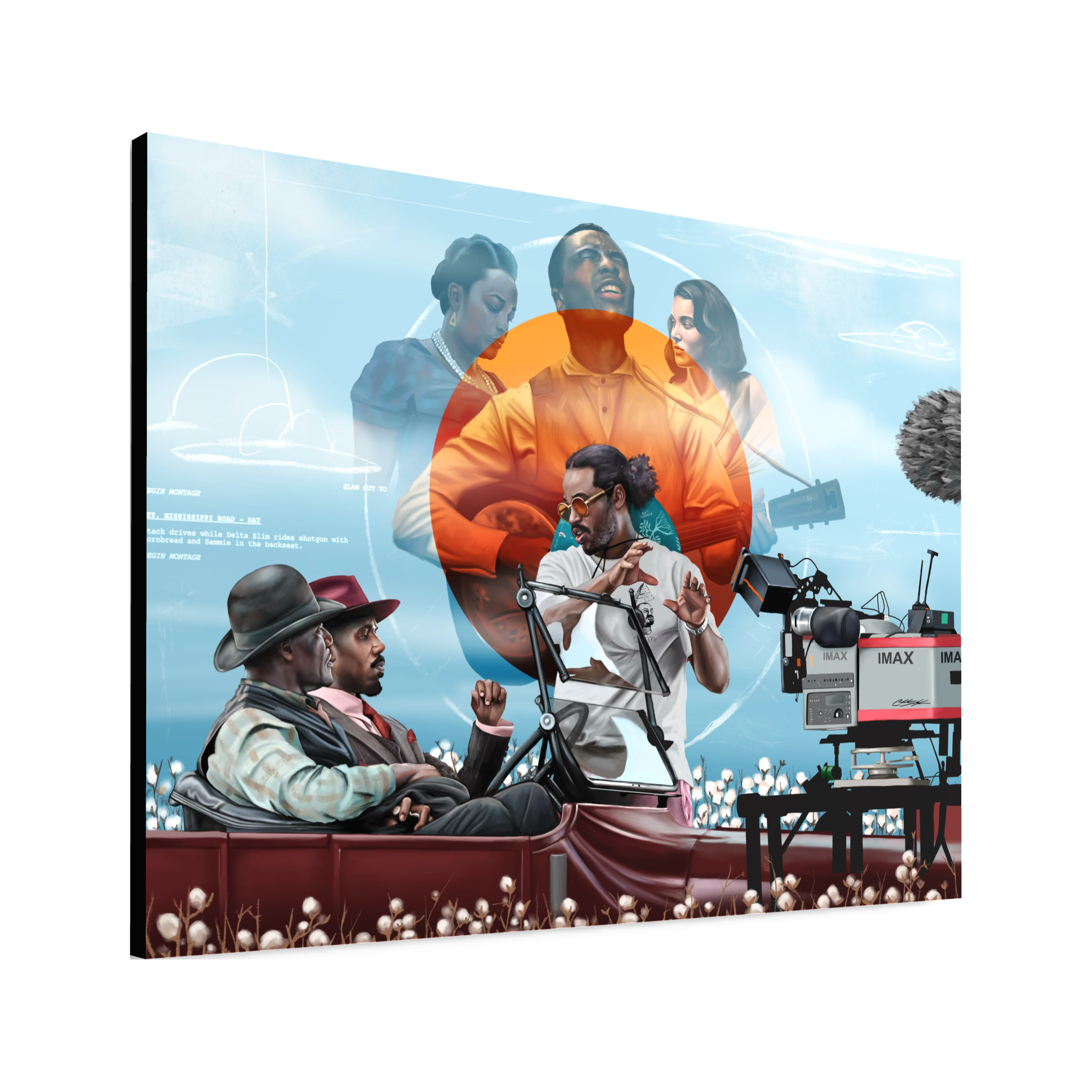 Sinners The Art of Storytelling | Contemporary Wall Art