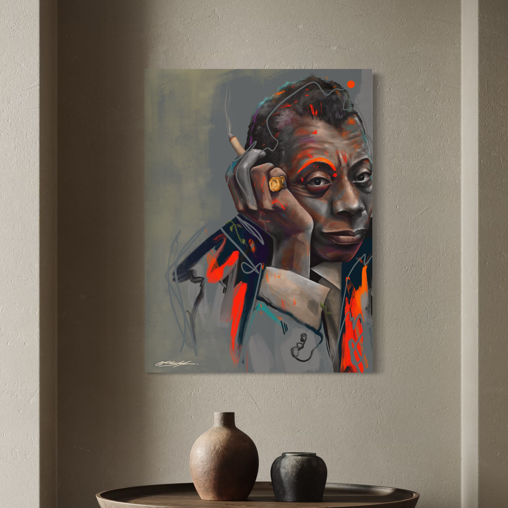 James Baldwin | Contemporary Wall Art