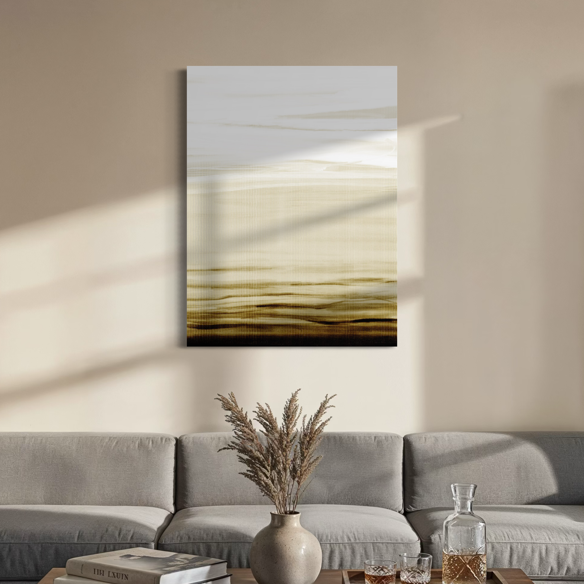 Sand Bank | Abstract Wall Art
