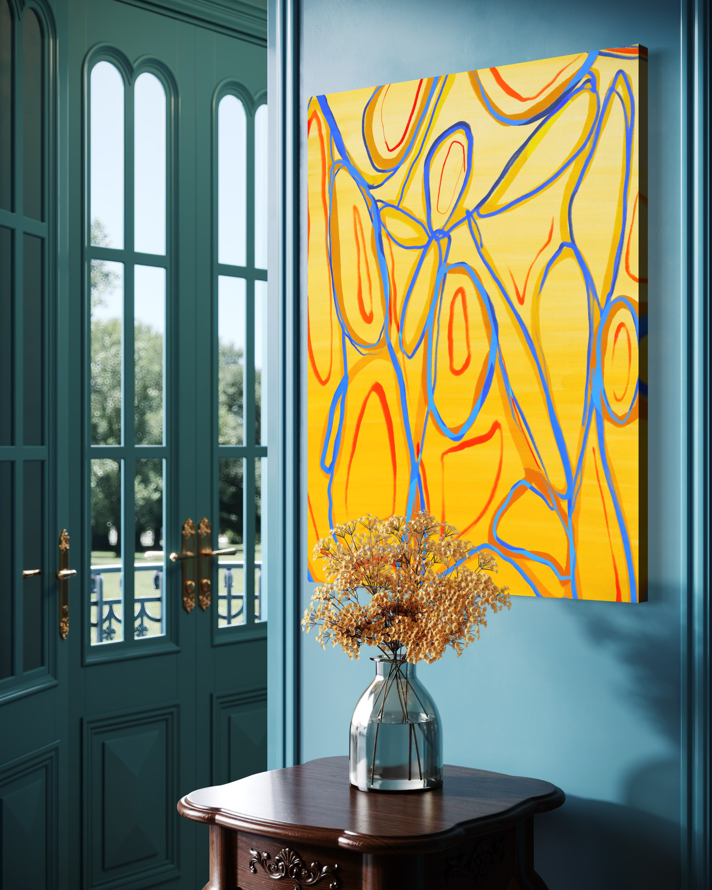 Colors of Radiance | Abstract Wall Art